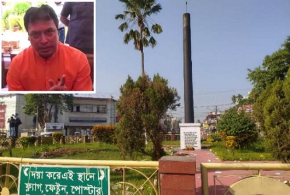 'Could anyone take a Selfie before Post Office Chowmuhani Cannon ?', said CM Biplab Deb after media asked him about Shifting of War Memorial 'Could anyone take a Selfie before Post Office Chowmuhani Cannon ?', said CM Biplab Deb after media asked him about Shifting of War Memorial